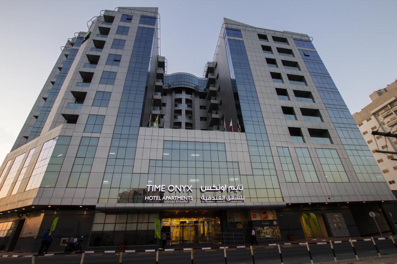 Time Onyx Hotel Apartments Dubái Exterior foto